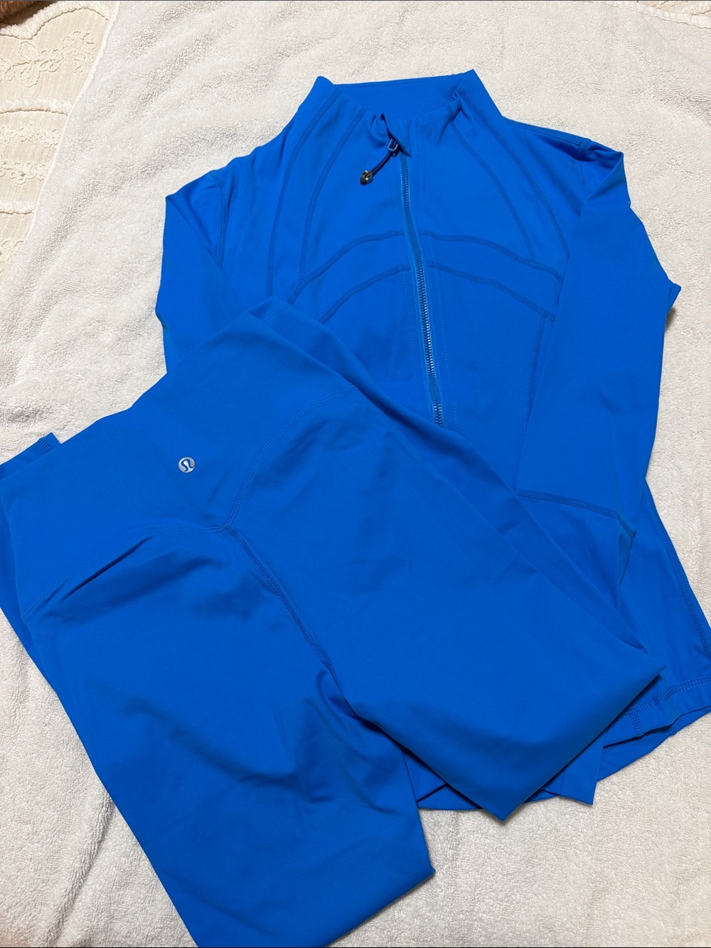 Lululemon Zip-Front Athletic Set size 4